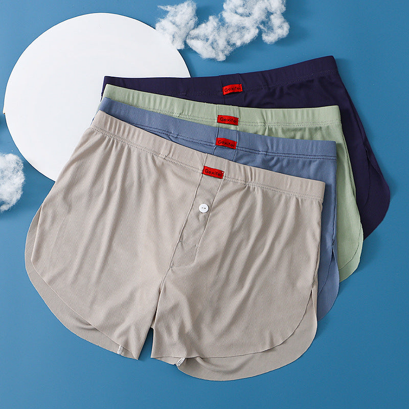 Men's Underwear Ice Silk Loose Breathable Comfortable Shorts
