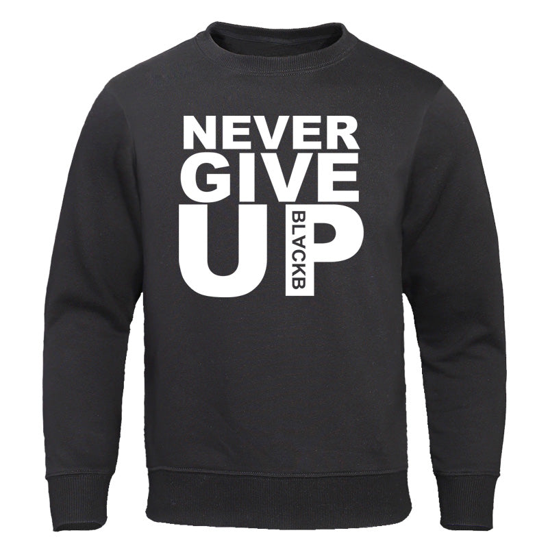 Autumn Winter Men Casual Hoodie You'll Never Walk Alone