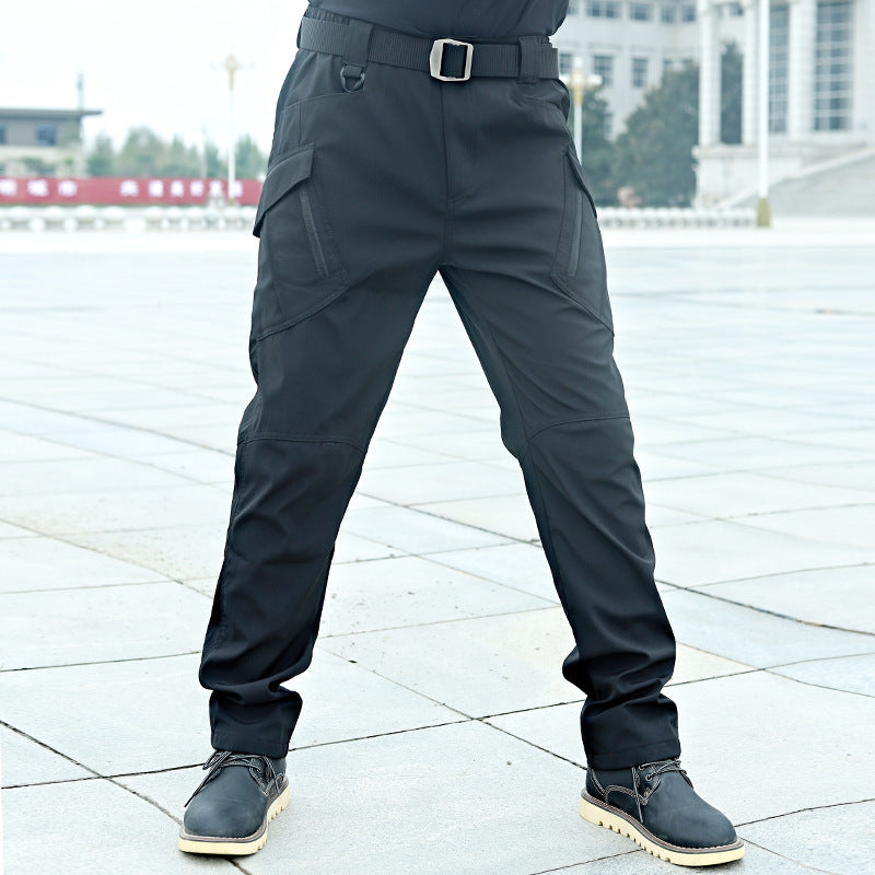 Men's Camouflage Outdoor Stretch Wear-resistant Loose Trousers