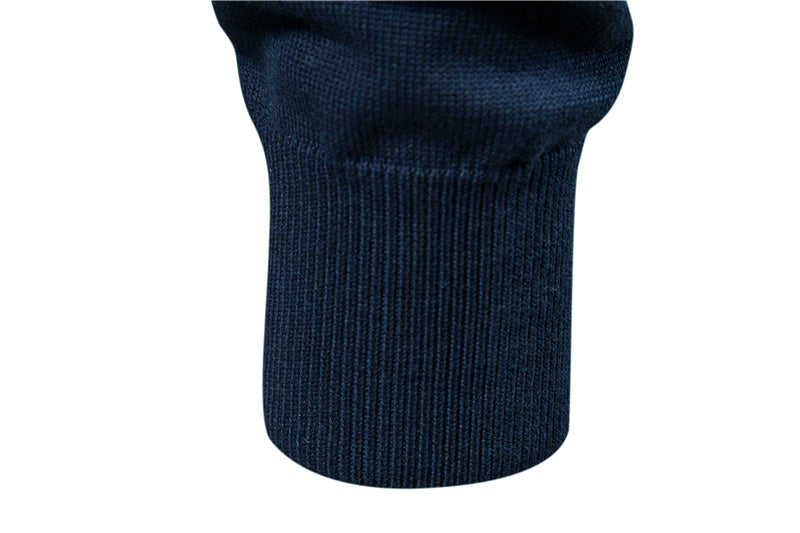 New Men's Solid Color Raglan Sleeve Sweater Casual Men's