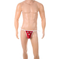 European And American Men's Christmas Adjustable Bow Thong