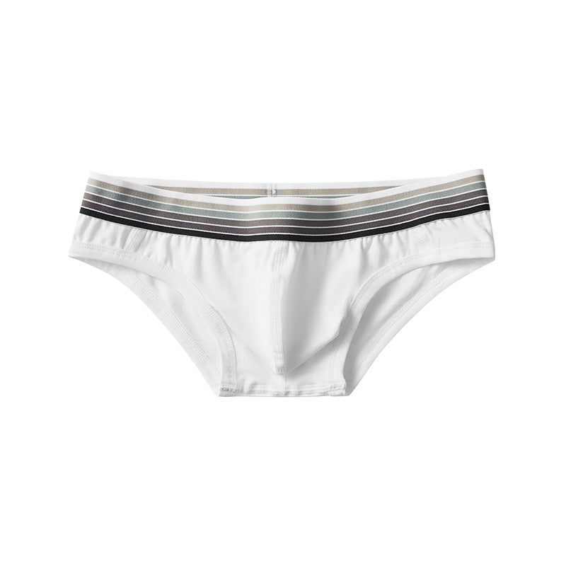 Light Pink Men's Underwear Low Waist Sexy Fashion Trend Cotton Thin