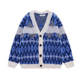 European And American Trend Niche Loose V-neck Sweater Jacket