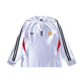 Spring And Autumn Letter Print Striped Sports Top