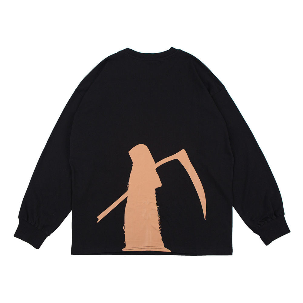 Men's Street Fashion Brand Loose Round Neck Compassionate Trend Bottoming Shirt Top