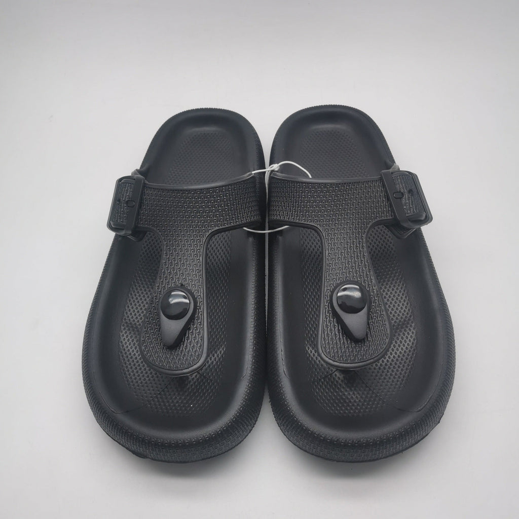 EVA Buckle Flip-flop Fashion Non-slip Slip-on Slippers Outdoor Dual-use Beach Shoes