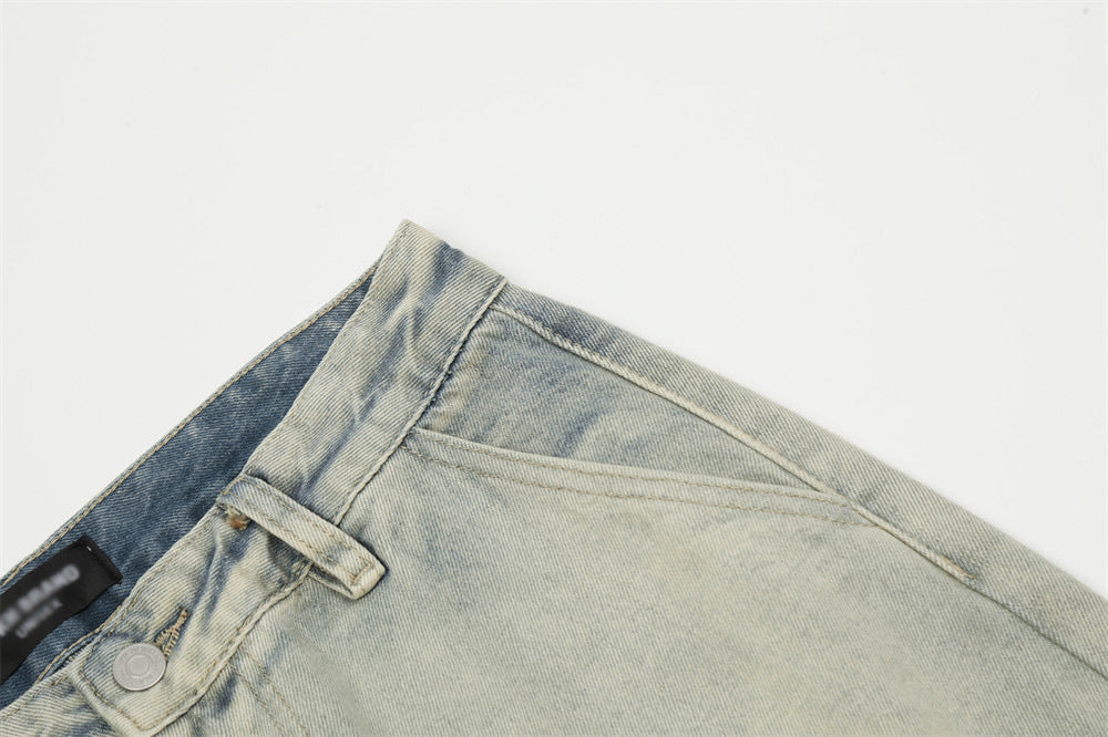 Washed Do The Old Cowboy Overalls Trendy Brand Men