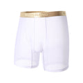 Summer Ice Silk Men's Underwear Boxers Semi-permeable Low Waist Breathable