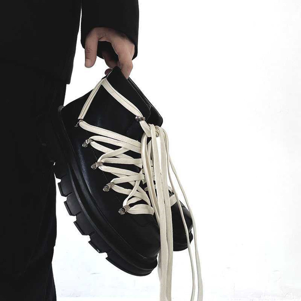 Couple High Top Sneakers Men's Retro Martin Boots