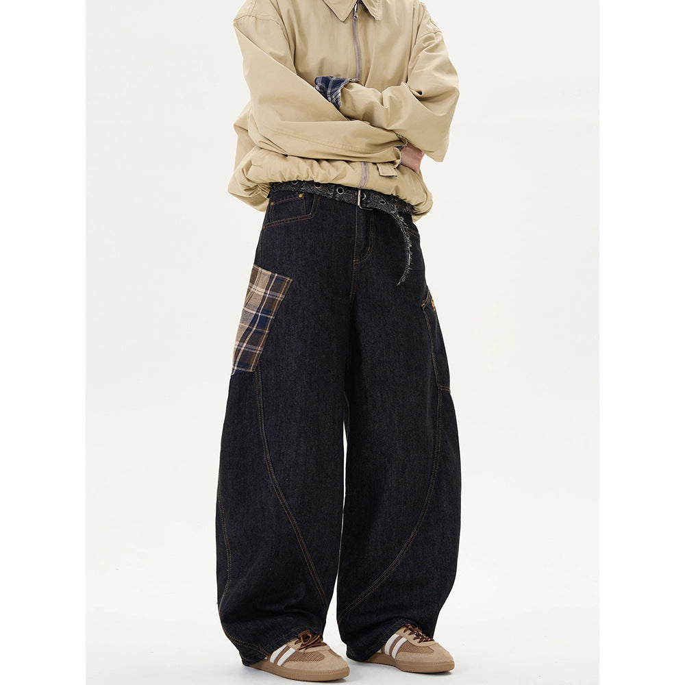 Spring And Autumn Loose Retro Casual Pants