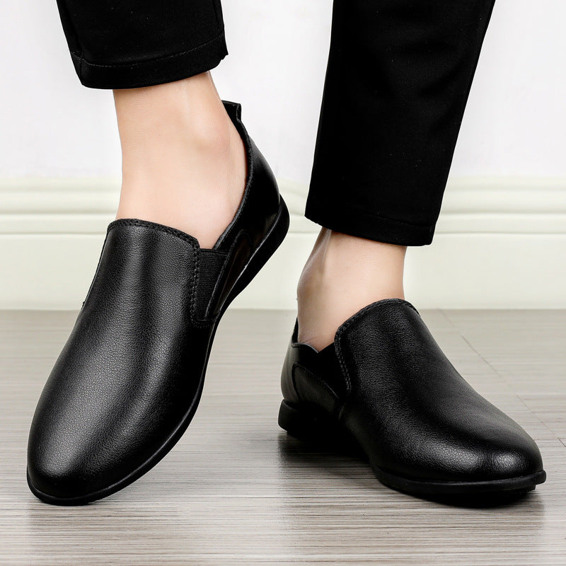 Male Leather Business Leisure Breathable Shoes