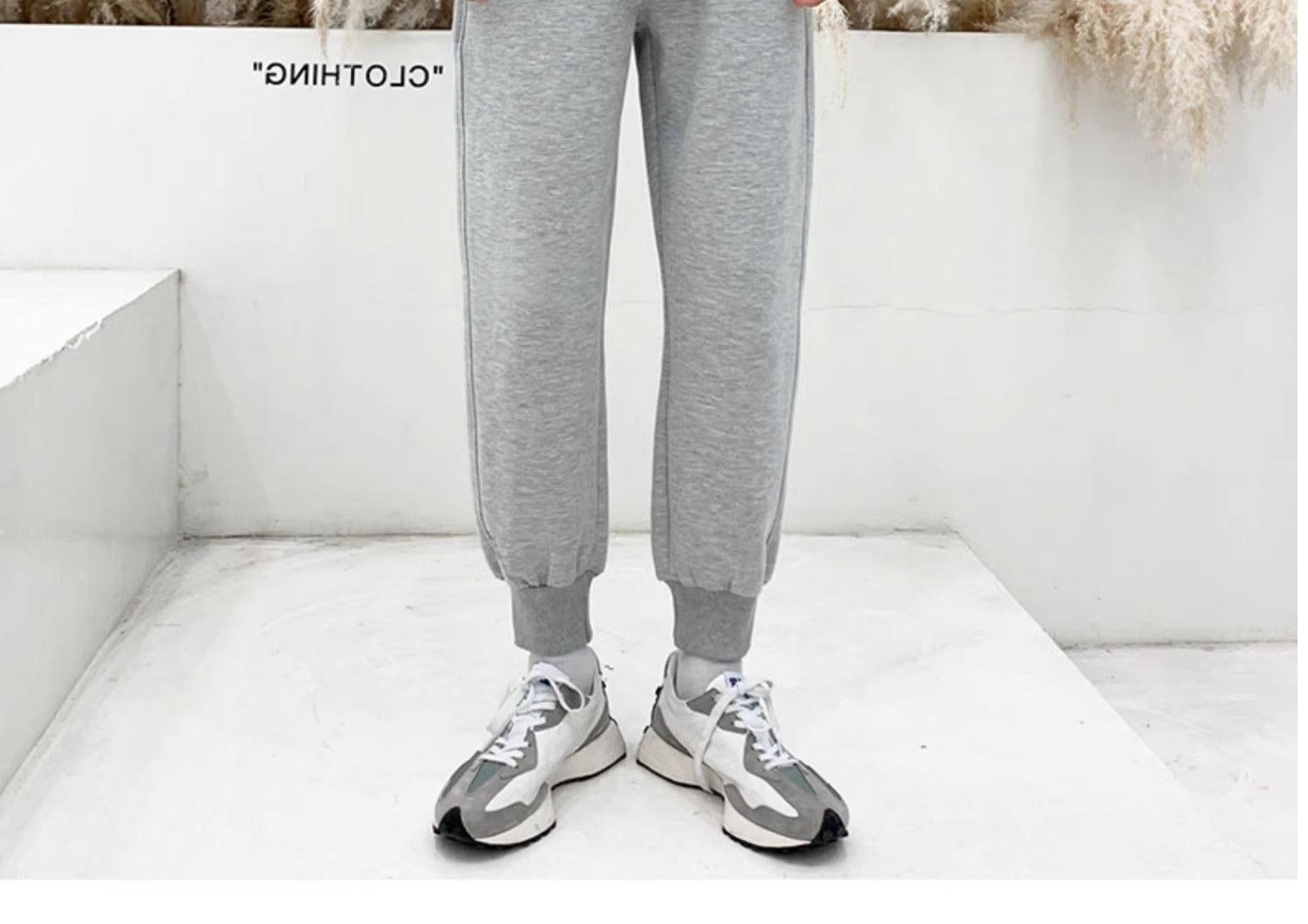 Versatile Sports Pants Ankle-tied Sweatpants Male
