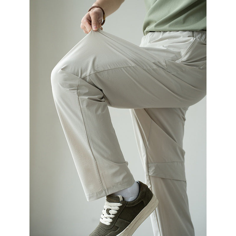 Zero Pressure Quick-drying Casual Pants Men's Ice Silk