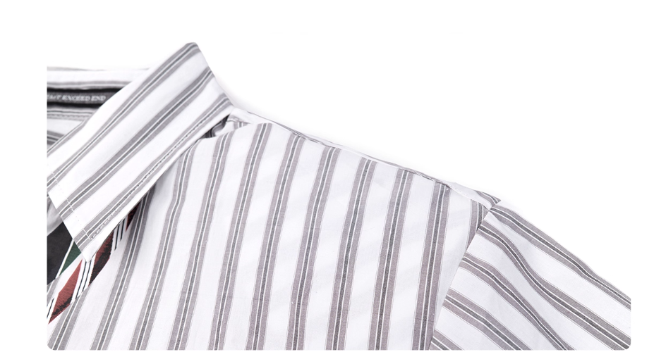 Autumn Boys Loose Padded Shoulder Shirt