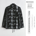 Design Sense Pure Cotton Casual Cardigan Coat Retro Plaid Shirt