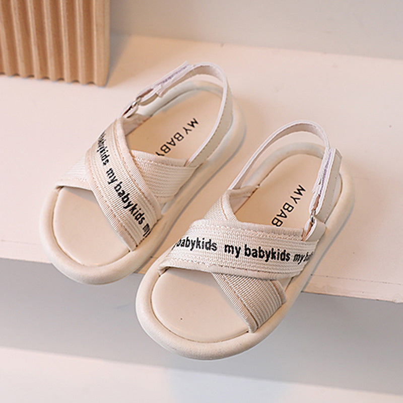 Boys And Girls Fashion Simple Cool Slippers