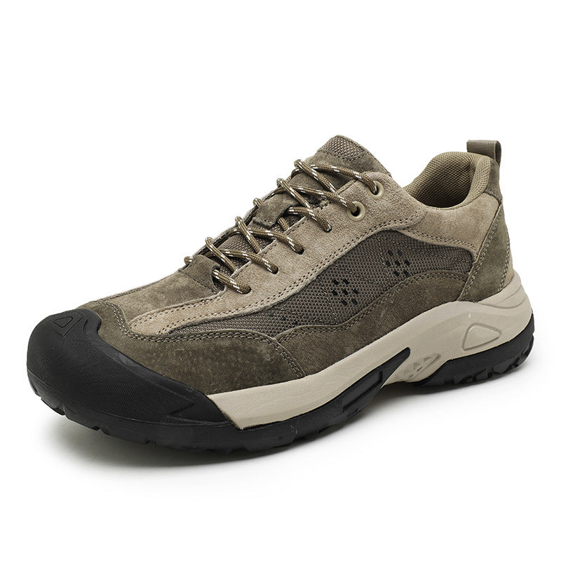 Solid Color Low Top Sports Climbing Shoes Fashion Lace-up Casual