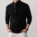Men's Casual Thick Semi-turtleneck Sweater Old Money Style