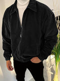 Men's College Style Jacket Corduroy Coat