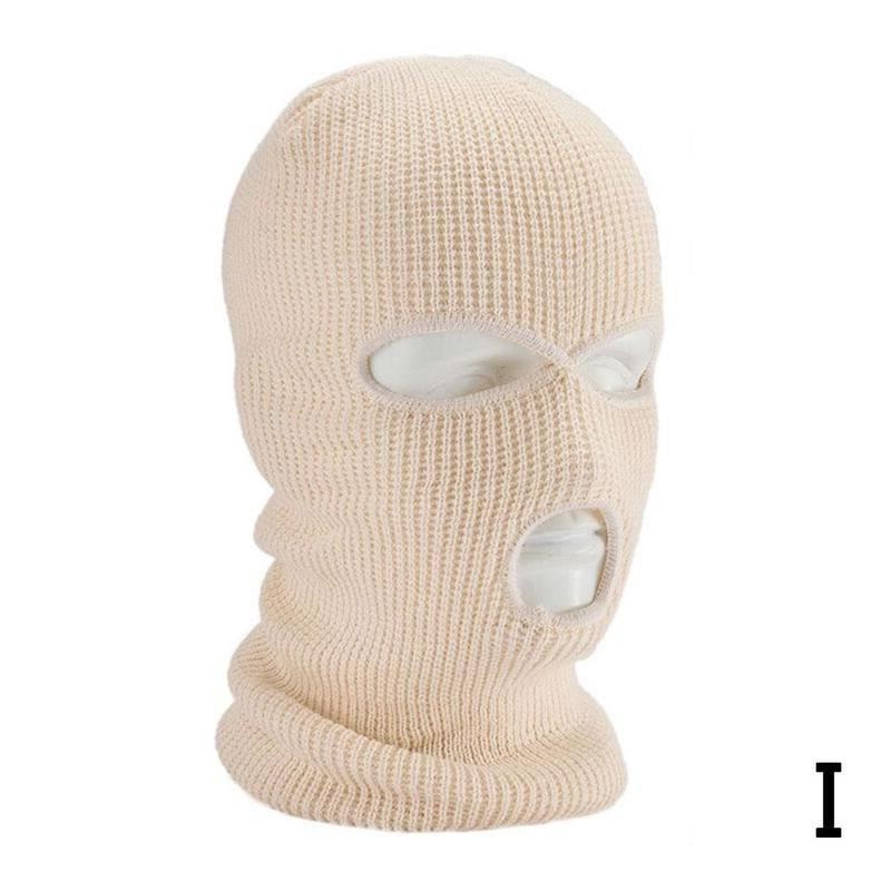 Solid Color Outdoor Cycling Warm Pullover Cap