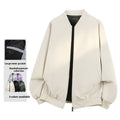 Baseball Uniform Jacket Men's Stand Collar Baggy Coat Factory Clothing