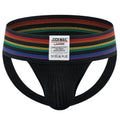Men's T-back Wide Belt Breathable Rainbow