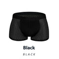 Ice Silk Men's Shorts Head Plus Size Boxer Briefs