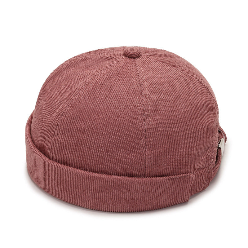 Skullcap Japanese Style Beanie Chinese Landlord Hat Men's Casual Outdoor Personality Hat