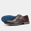 Business Formal Wear Cross-border Plus Size Retro Summer Men's Fashion Leather Shoes
