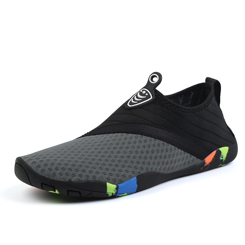 Red Upstream Foot Soft Bottom Skin Shoes Men