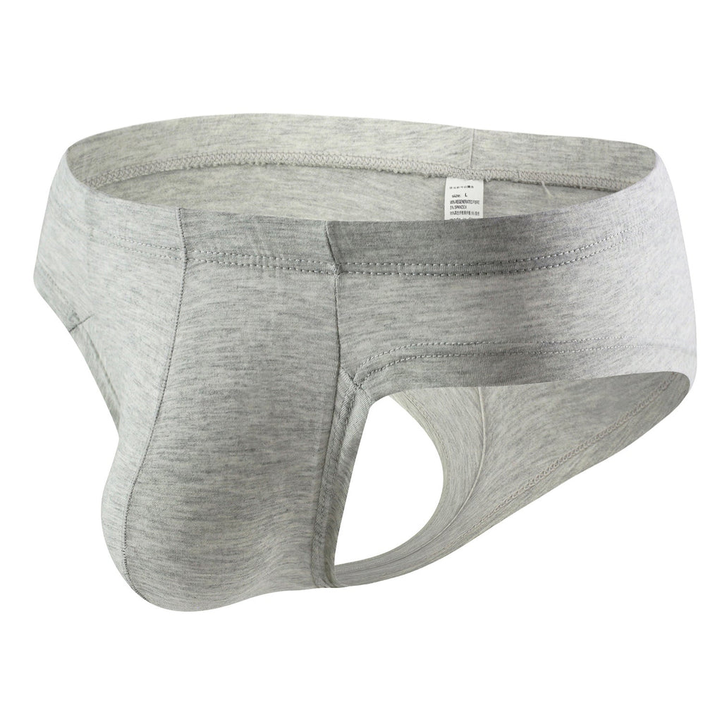 Men's Fashion Solid Color Low Waist Modal Underwear