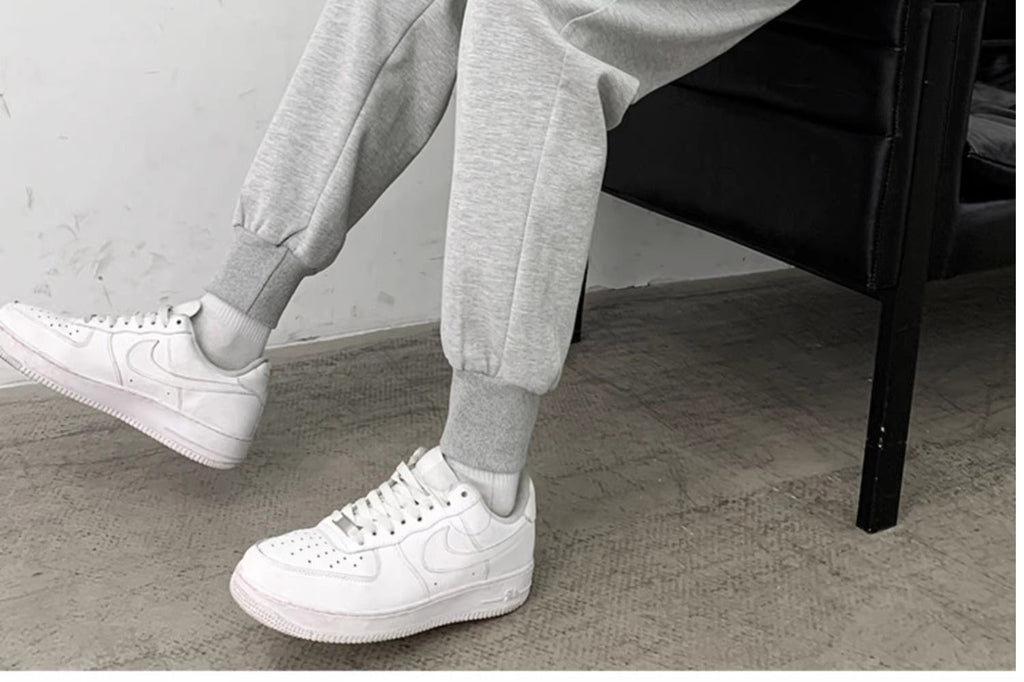 Versatile Sports Pants Ankle-tied Sweatpants Male