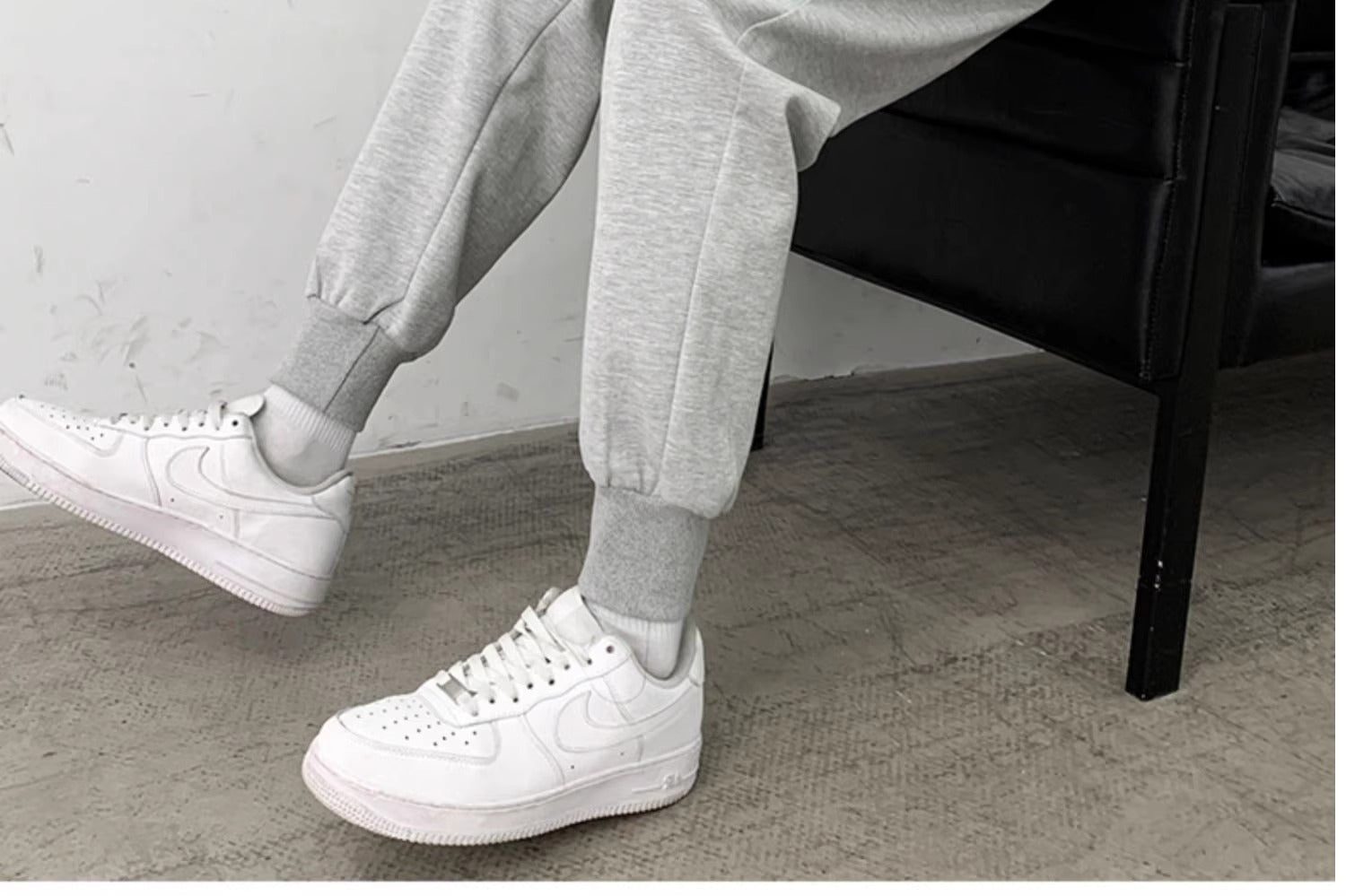 Versatile Sports Pants Ankle-tied Sweatpants Male