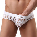 Hollow Triangle Woxuan Translucent Sexy Mesh Men's Underwear