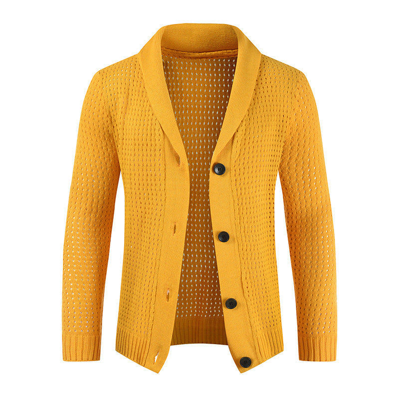 Men's Casual Loose Knit Sweater Personality