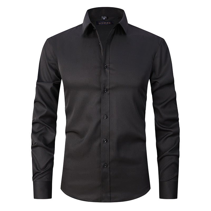 Stretch Long Sleeve Shirt Men's Work