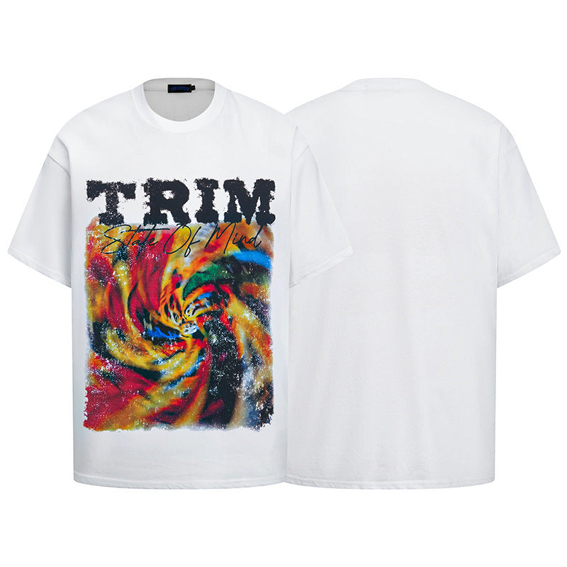 Men's Personality Fashion Casual All-match T-shirt