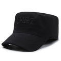 Hat Flat-top Peaked Cap Leisure Men's Sunhat