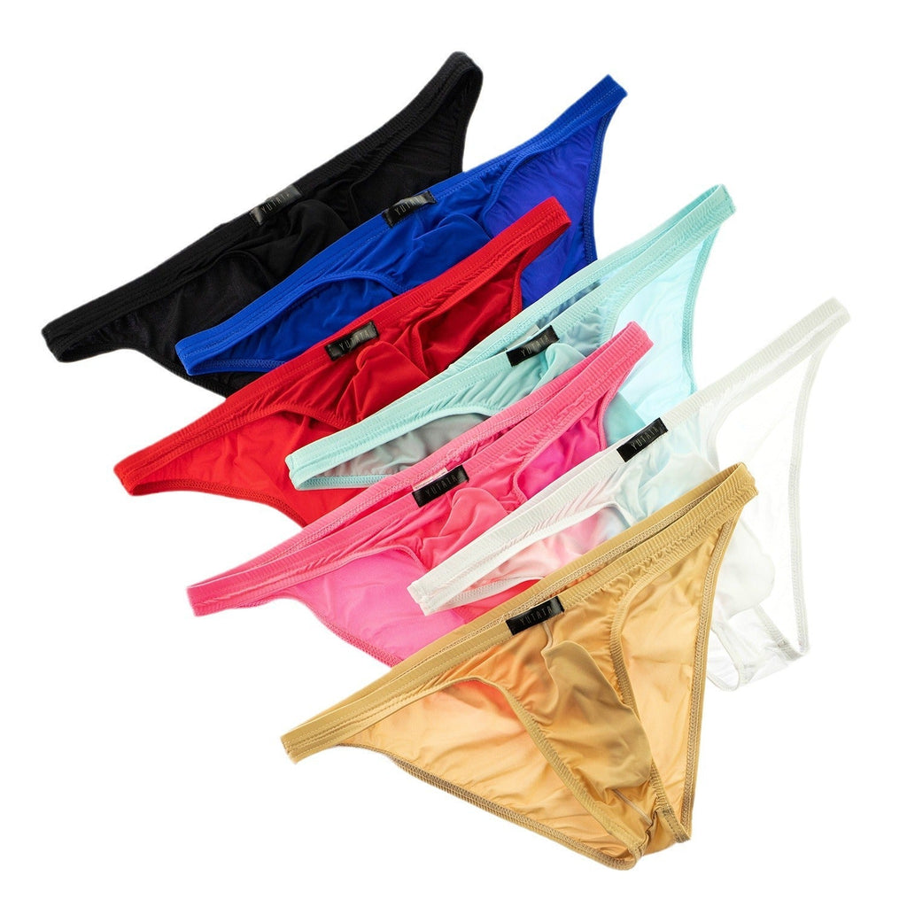 Seven-color Men's Ice Silk Underwear Soft Capsule