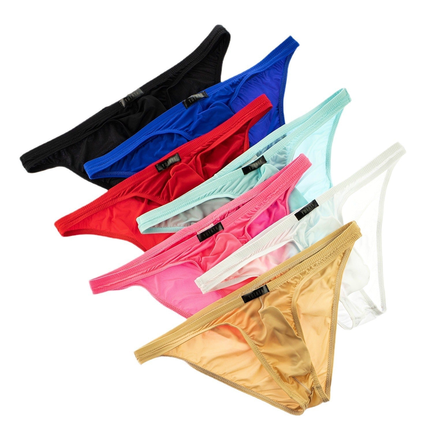 Seven-color Men's Ice Silk Underwear Soft Capsule