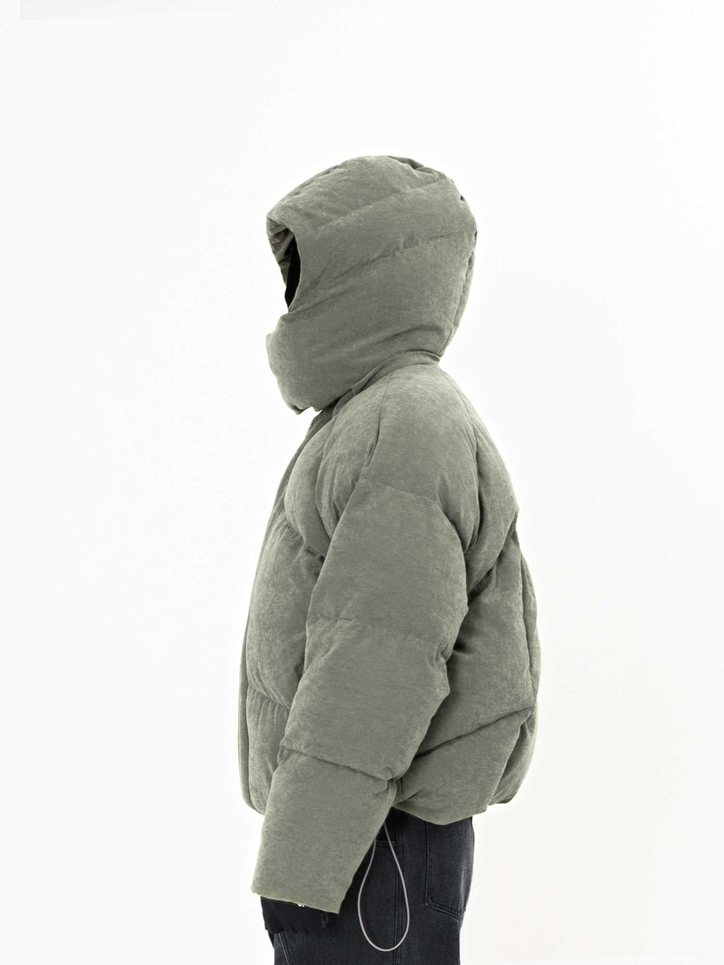 Helmet Armor Split Down Jacket