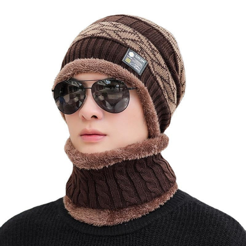 Warm-keeping And Cold-proof Cycling Autumn And Winter Men's Cotton-padded Cap