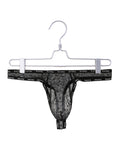 Sexy Lace Underwear Men's Low Waist High Elastic See-through