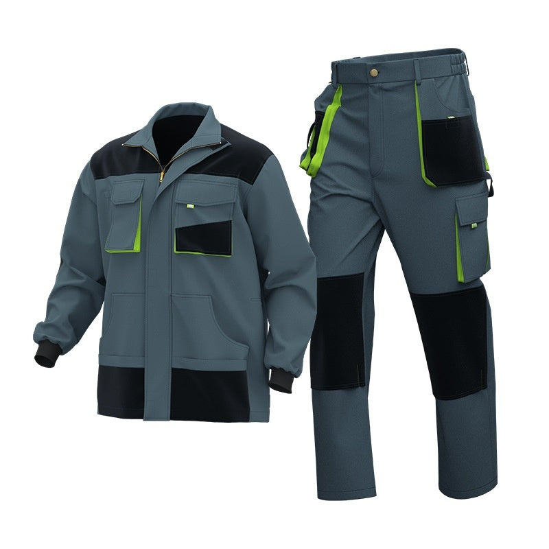 Stereo Multi-pocket Cargo Pants Suit