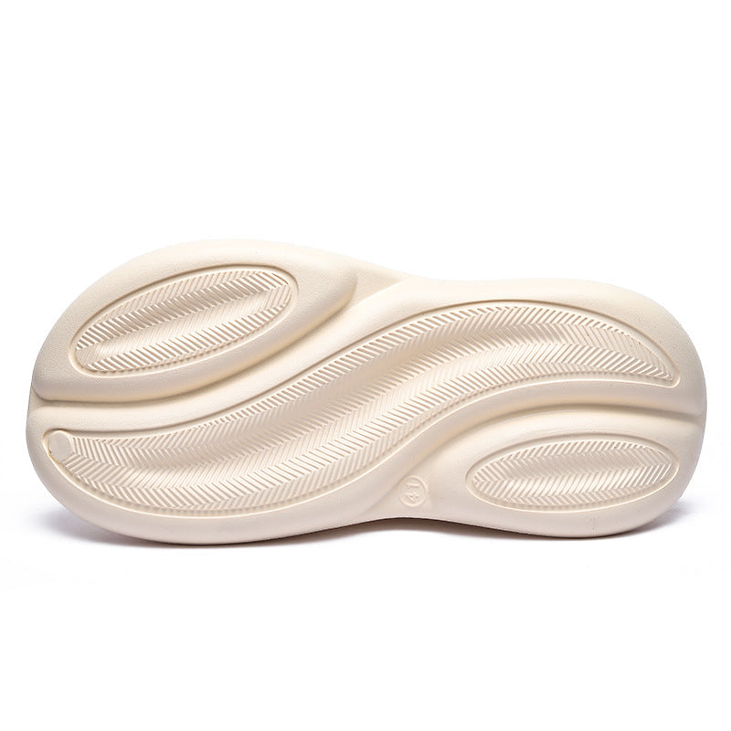 Men's And Women's Fashion Baotou Trend Thick Bottom Beach Slippers