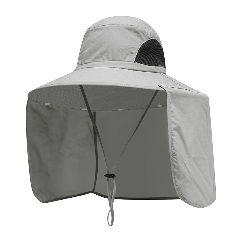 Summer Fisherman Hat Outdoor Sun Protection Men And Women Quick-drying