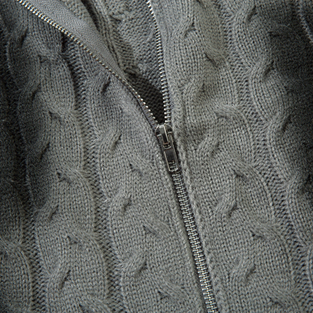 Spray Painting Old Dirty Sweater Coat Men's Lazy Design Sense