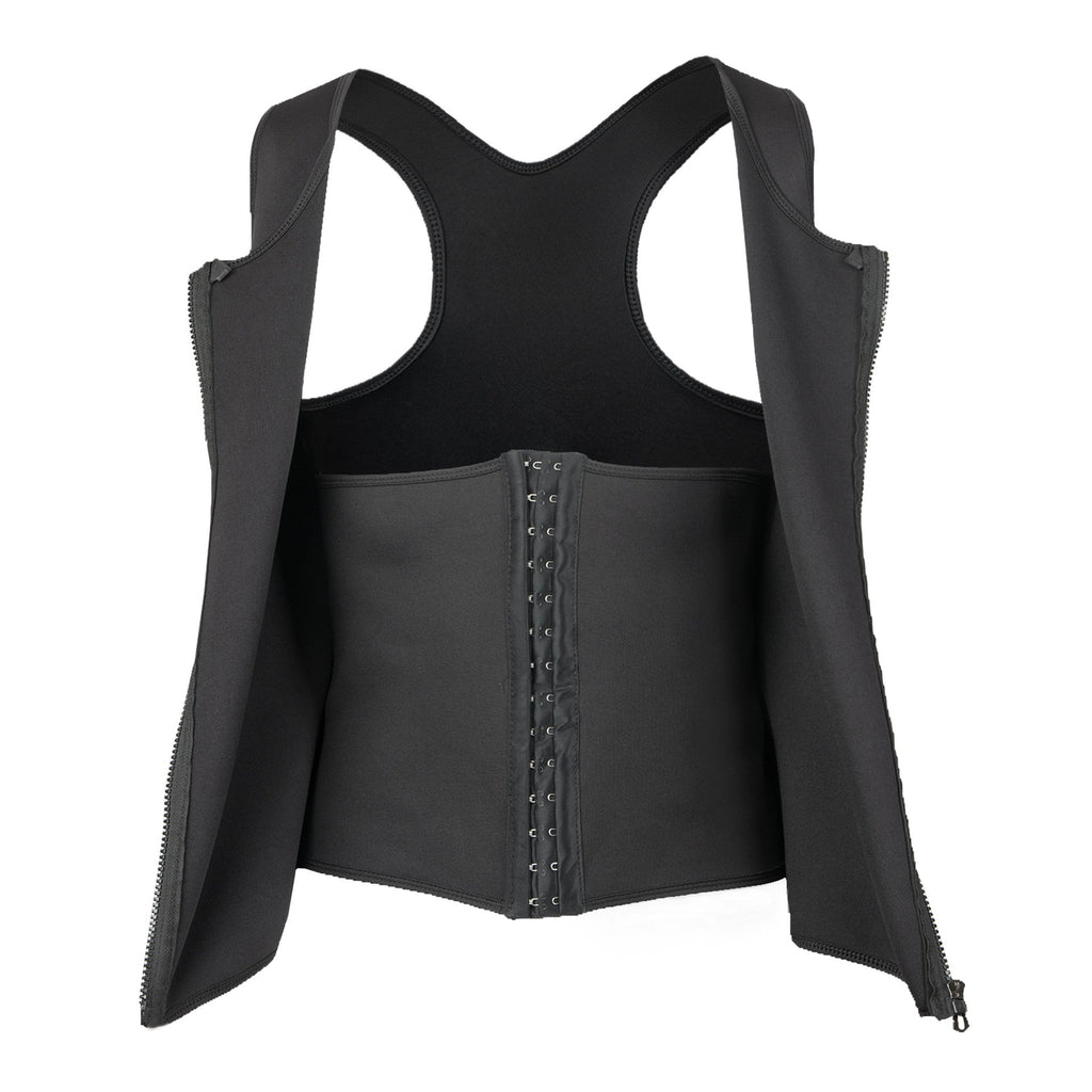 Large Size Men's Sauna Clothes Belly Contracting Vest Sports Vest