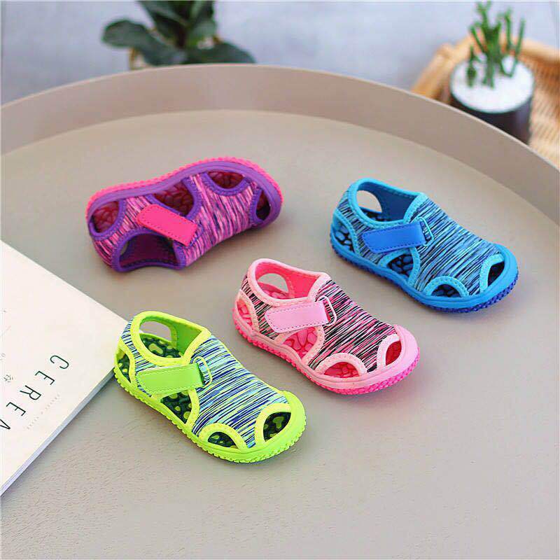 Girls' Sandals, New Children's Baotou Sports Beach Shoes Boys' Wading Shoes